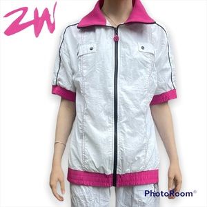 Zip-down Ventilated T-Shirt Zumba Vest